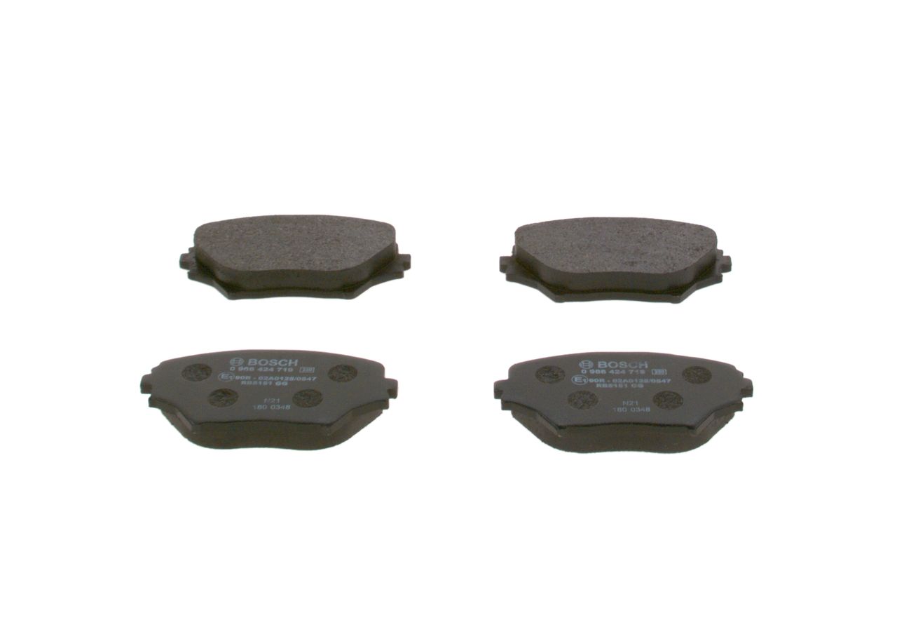 BOSCH 0 986 424 719 Brake Pad Set, disc brake