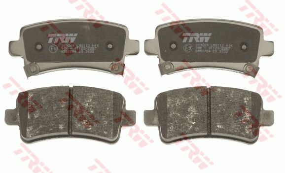 TRW DISC BRAKE PADS - TecDoc 2