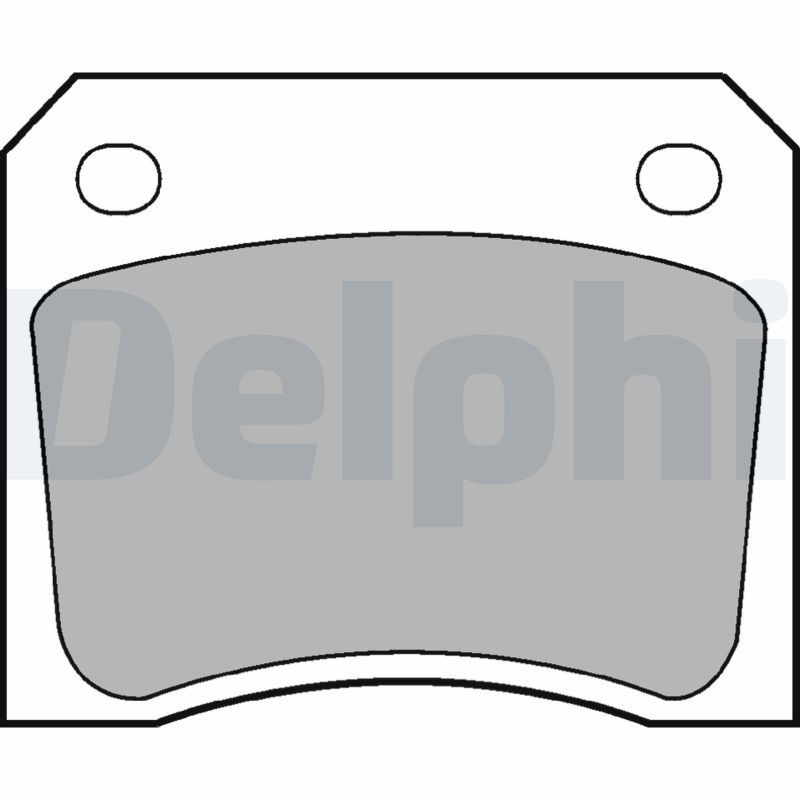 JEU DE PLAQUETTES DE FREIN  0701