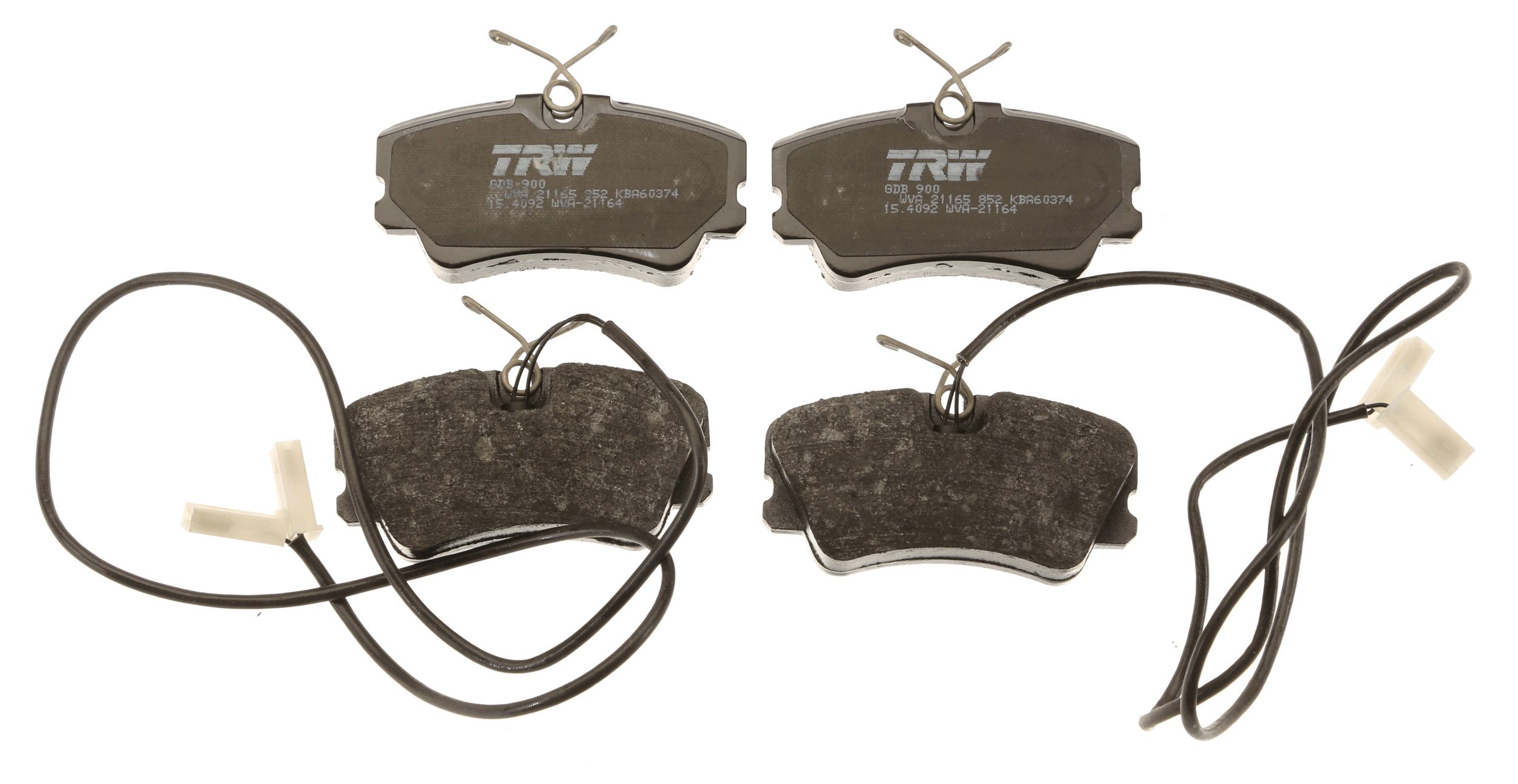 TRW DISC BRAKE PADS - TecDoc 2