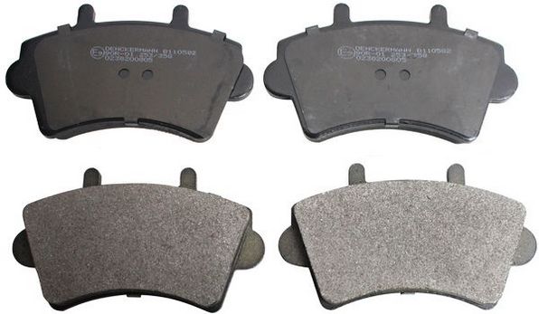 Brake Pad Set, disc brake B110582