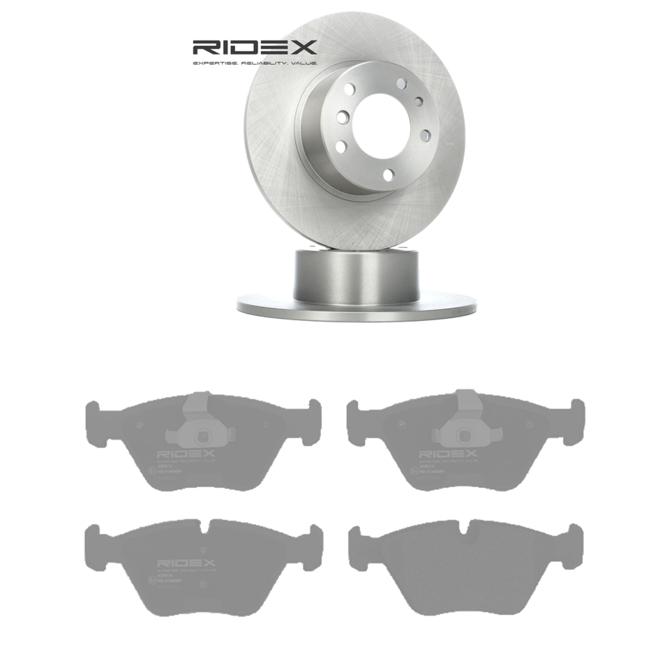 Remmenset, remschijf