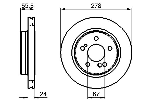 Brake Disc 0 986 479 133