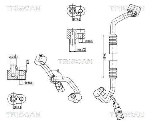 Hochdruck-/Niederdruckleitung, Klimaanlage