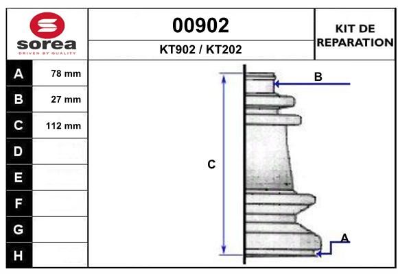 KIT D'ETANCHEITE 00902  .