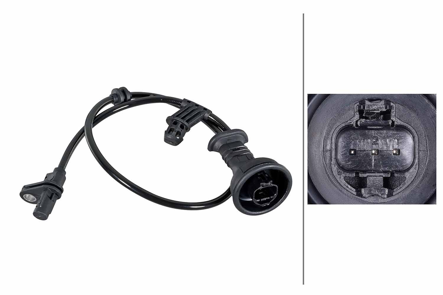 Hella 6PU 358 252-041 Sensor, Raddrehzahl