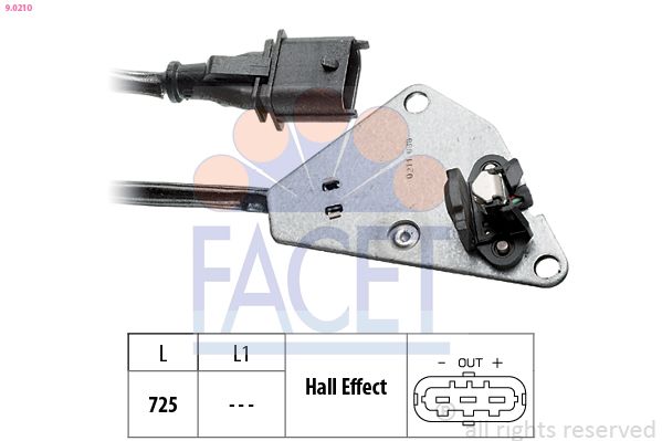 Sensor, camshaft position 9.0210