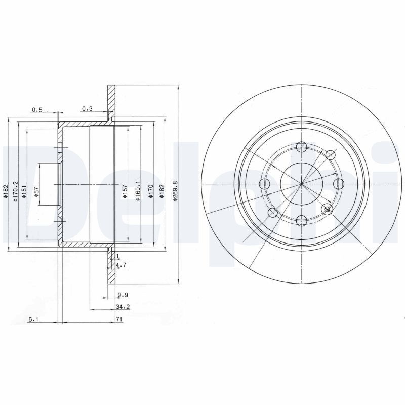 Brake Disc BG2637