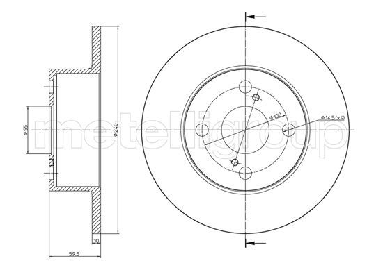 Brake Disc 23-0967