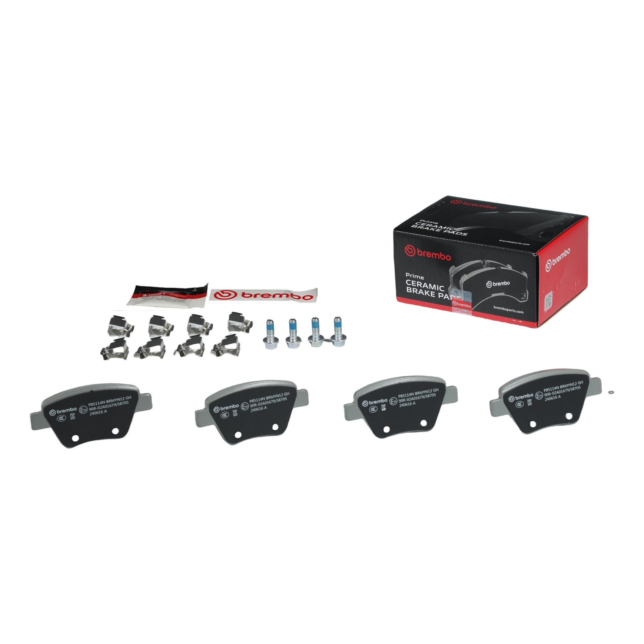 BREMBO DISC PAD -  VW GOLF GTI MK6 09-13 (RR) - TecDoc 1