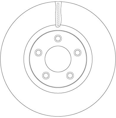 TRW BRAKE DISC - TecDoc 2