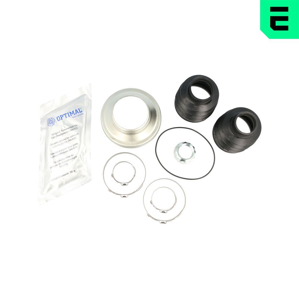 Faltenbalgsatz, Antriebswelle