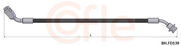 92.BH.FD139 COFLE fékcső