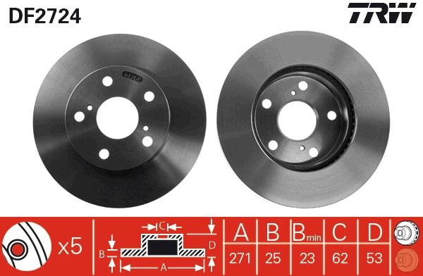 PAIRE DE DISQUES  9900