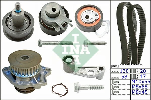 Water Pump & Timing Belt Kit 530 0360 30