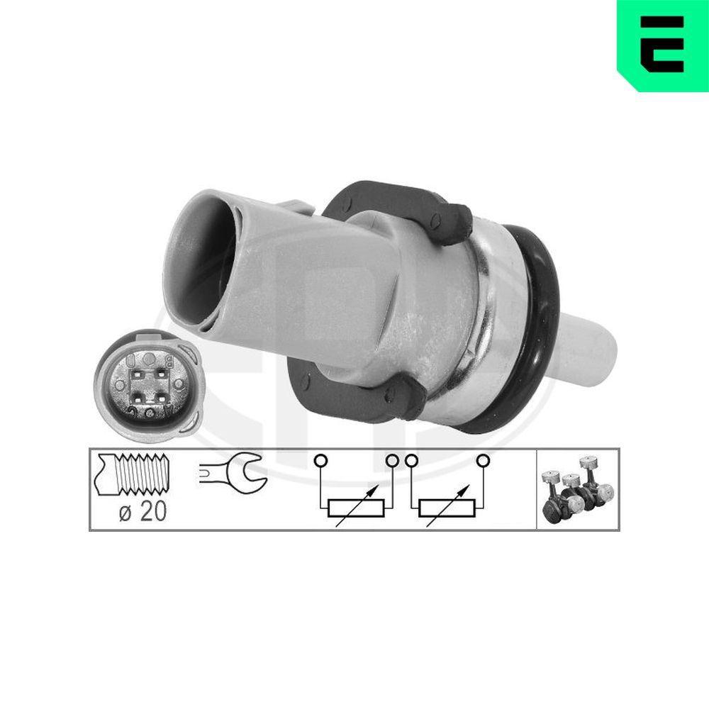 Sensor, Kühlmitteltemperatur