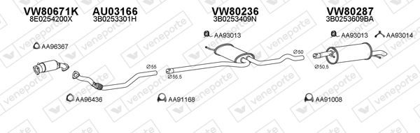 EMBRAYAGE KIT3P SEAT IBIZA MALAGA  .