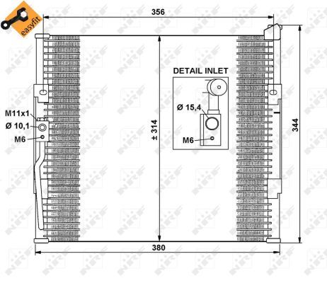 Condenser, air conditioning 35146