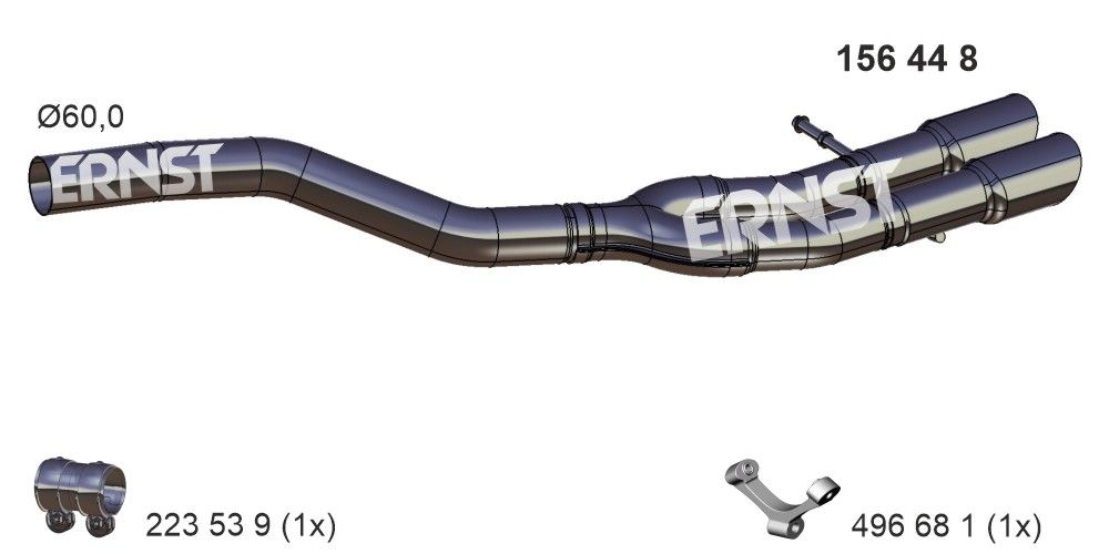 ERNST 156448 - Abgasrohr