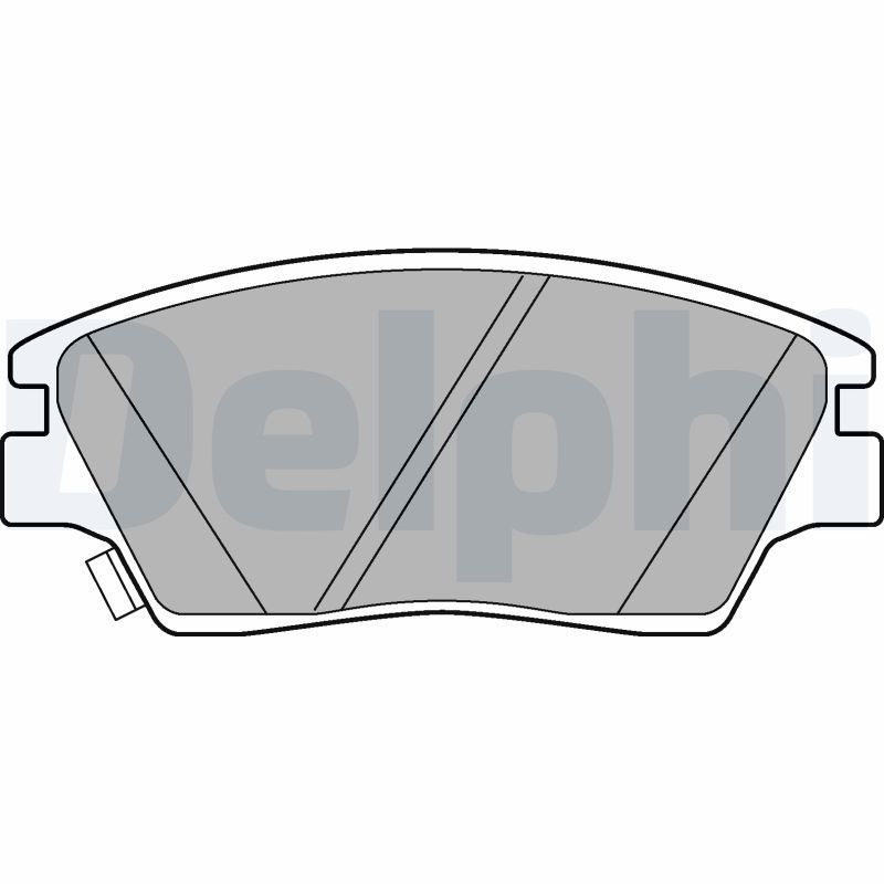 Brake Pad Set, disc brake LP3263