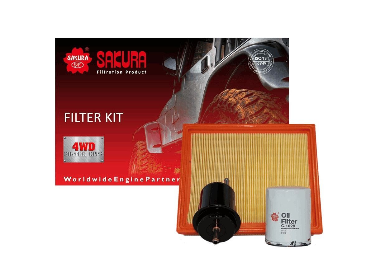FILTER KIT OIL AIR FUEL MAZDA - TecDoc Only