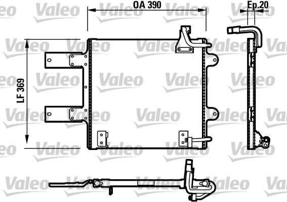 COND VW LUPO, POLO - SEAT AROSA  .