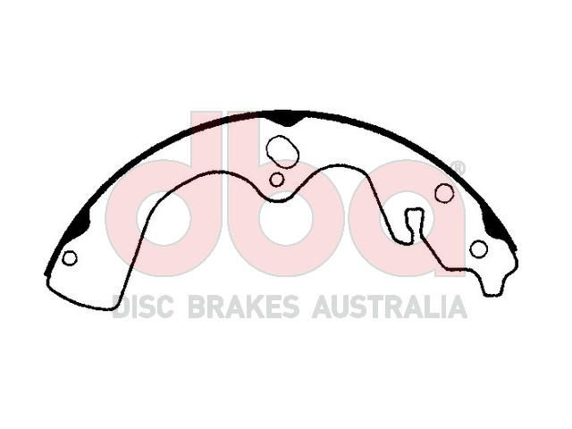 Street Series Brake Shoes [Kia Sportage 1999-04 260mm] - TecDoc Only