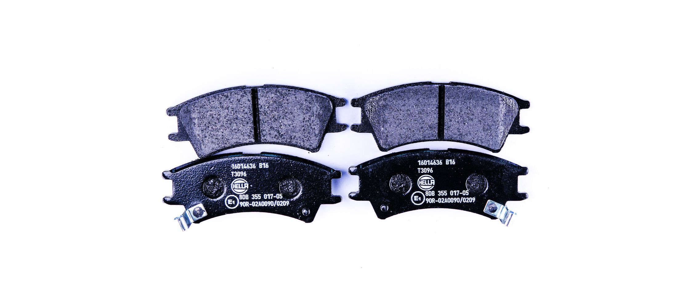 8DB 355 017-051 HELLA fékbetétkészlet, tárcsafék