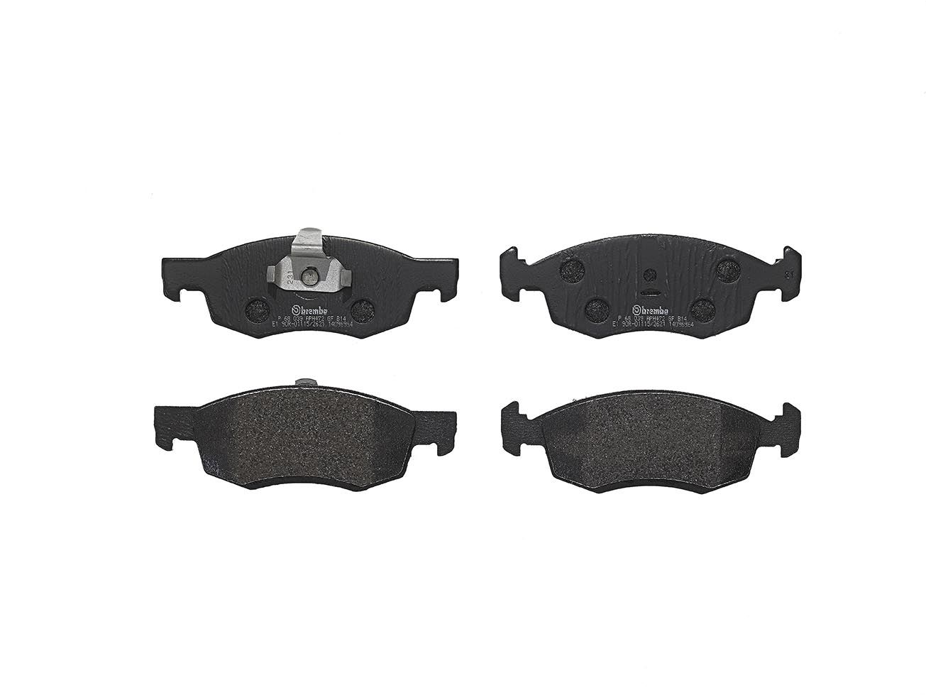 Brembo P 68 039 Bremsbelagsatz, Scheibenbremse
