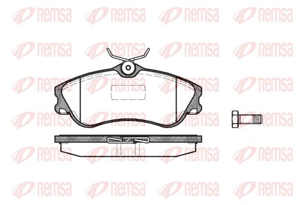 Brake Pad Set, disc brake 0634.00