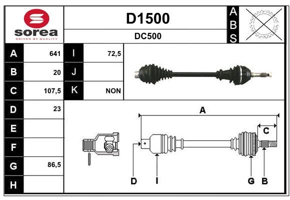 PAIRE DISQUES  9900