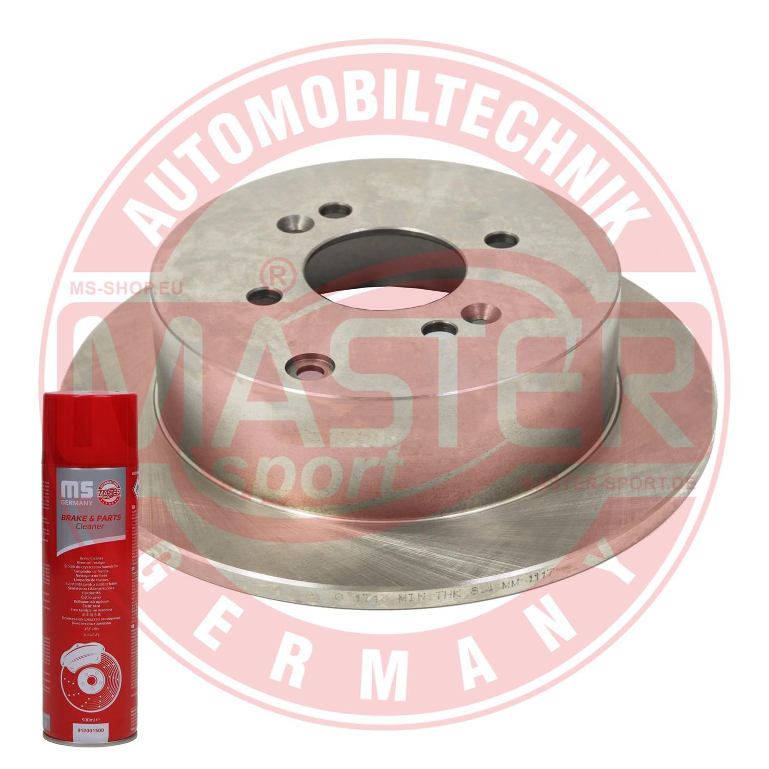 24011003121-PCS-MSP MASTER-SPORT GERMANY PROMO féktárcsa