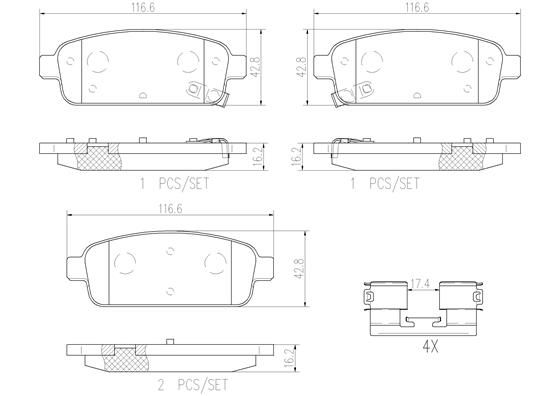 HOLDEN CRUZE JH 11-16 (RR) - TecDoc 1