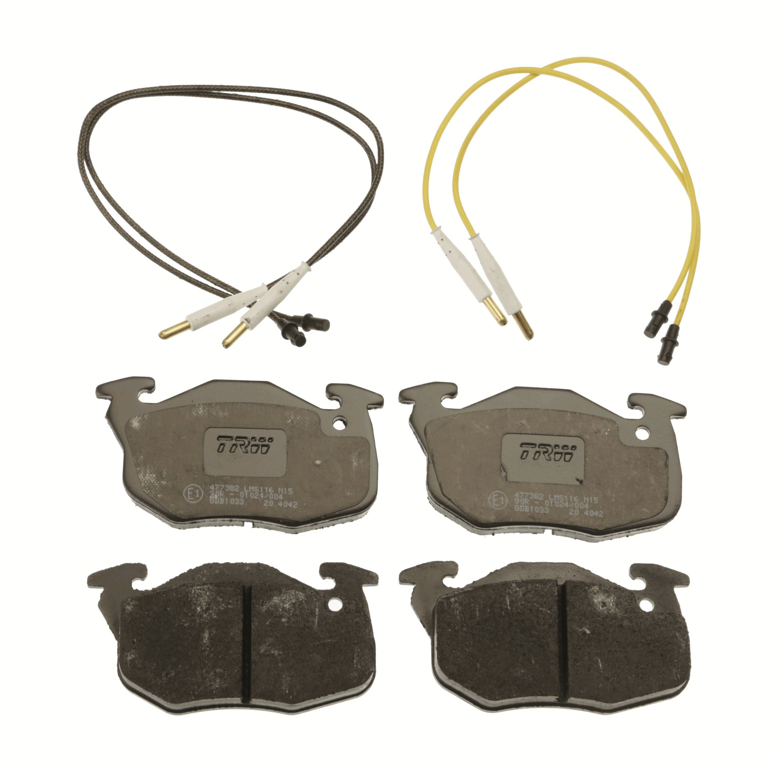 TRW DISC BRAKE PADS - TecDoc 2