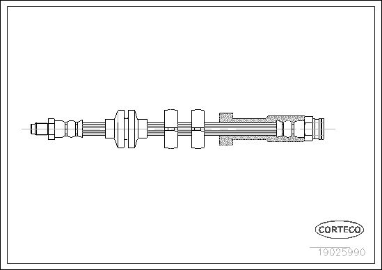 FLEXIBLE DE FREIN FIAT-FIAT L.T.  0705