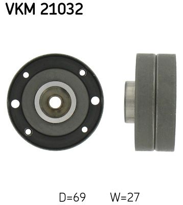 Deflection Pulley/Guide Pulley, timing belt VKM 21032