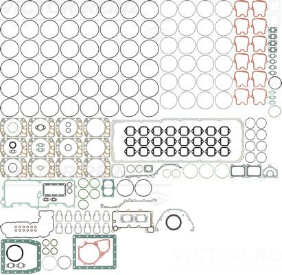 Juego completo de empaques, motor