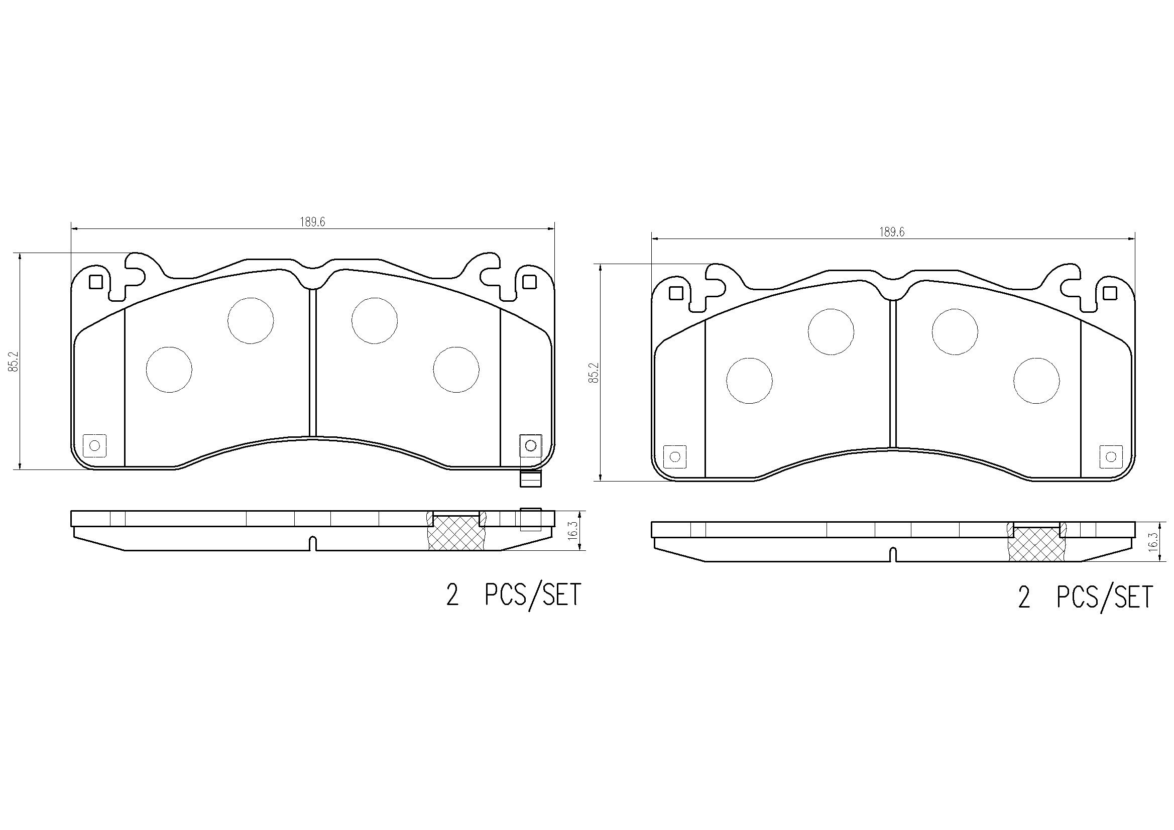 FORD MUSTANG GT FN 17-On (FRT) - TecDoc Only