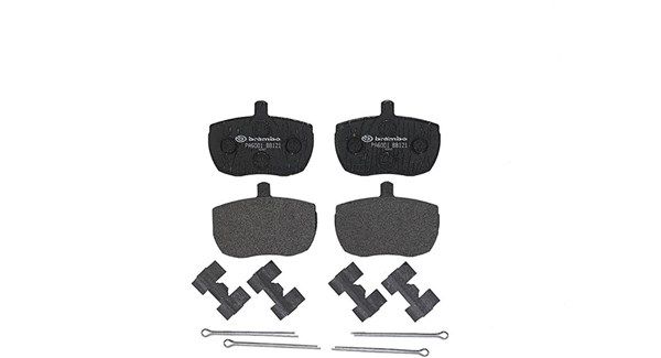 Bremsbelagsatz, Scheibenbremse