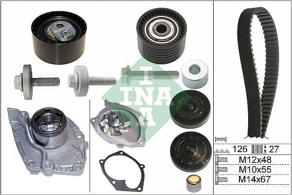 Water Pump & Timing Belt Kit 530 0638 30