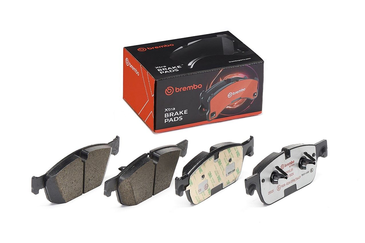 Brembo P 50 102X Bremsbelagsatz, Scheibenbremse