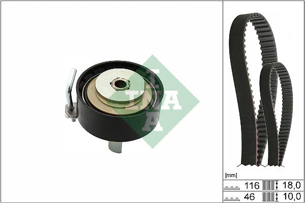 Schaeffler INA 530 0701 10 Timing Belt Kit