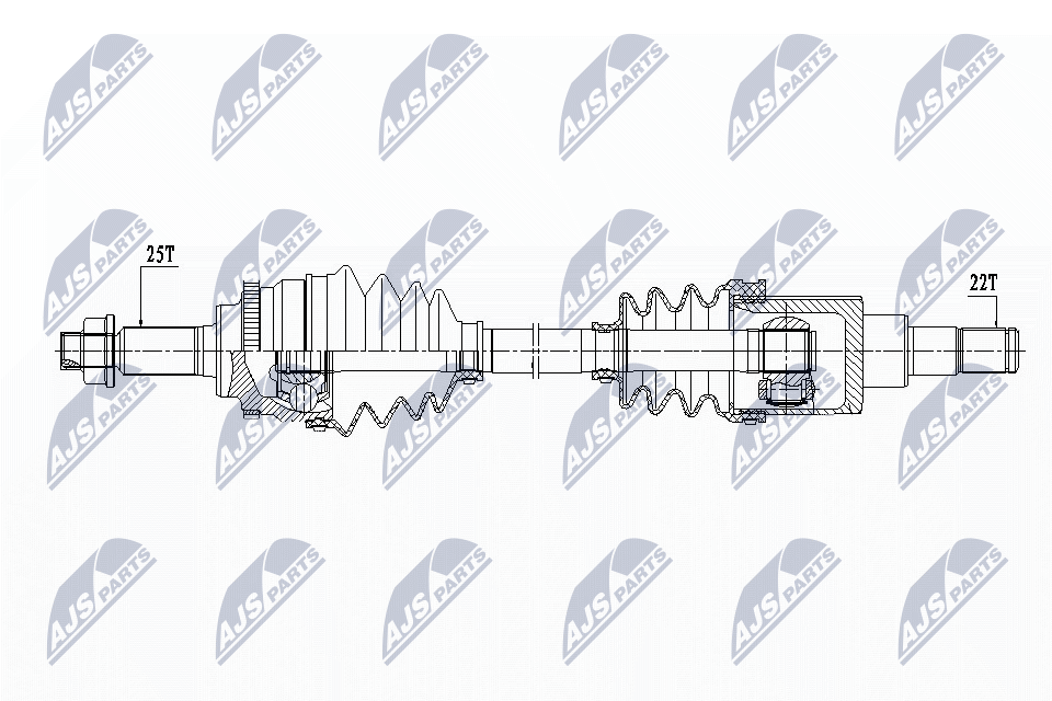NTY NPW-SU-033 Antriebswelle