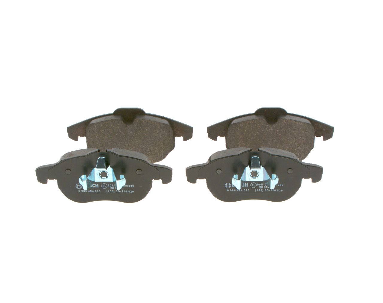 Brake Pad Set, disc brake 0 986 494 073