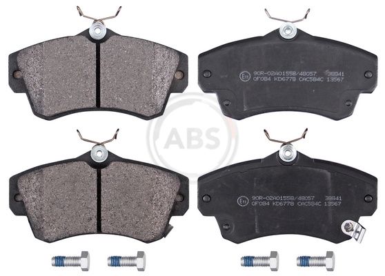 Brake Pad Set, disc brake 38841