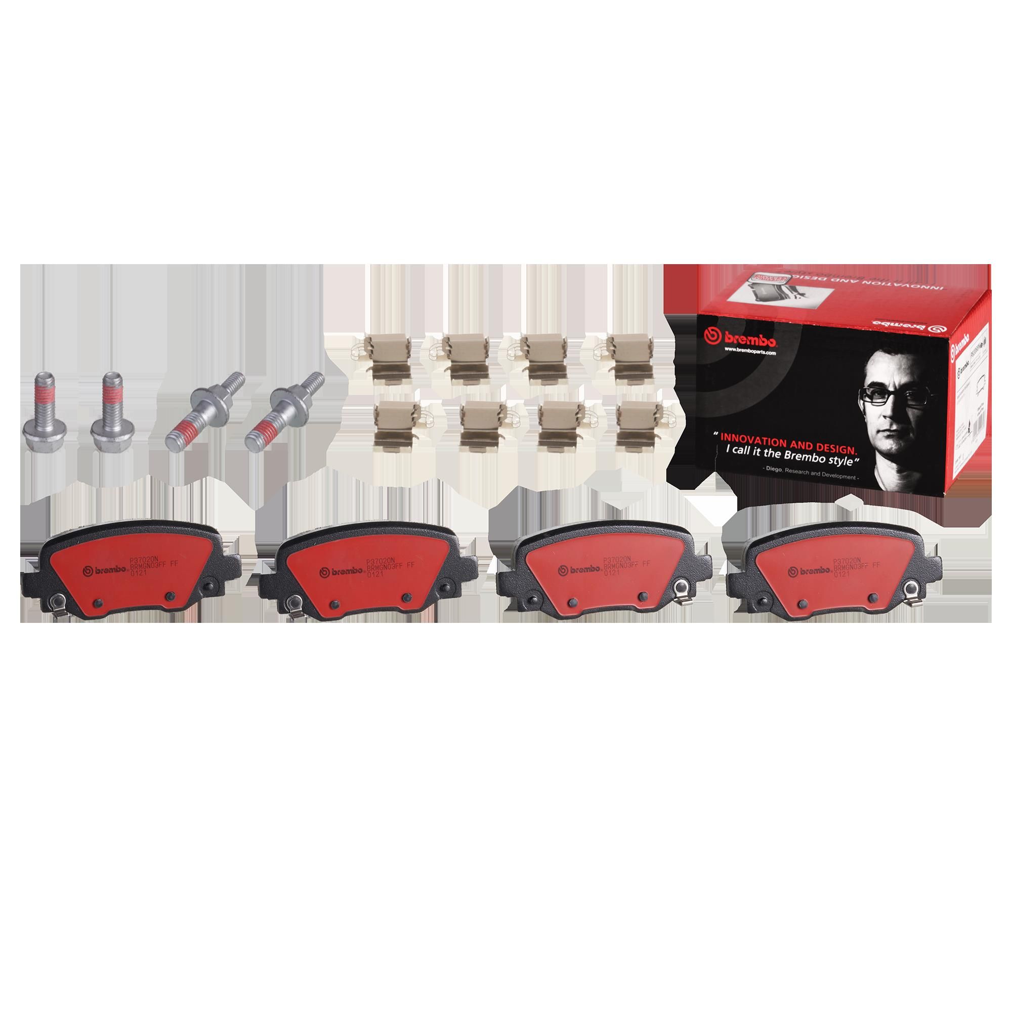 BREMBO DISC PAD -  JEEP CHEROKEE LIMITED KL 14- (RR) - TecDoc 1