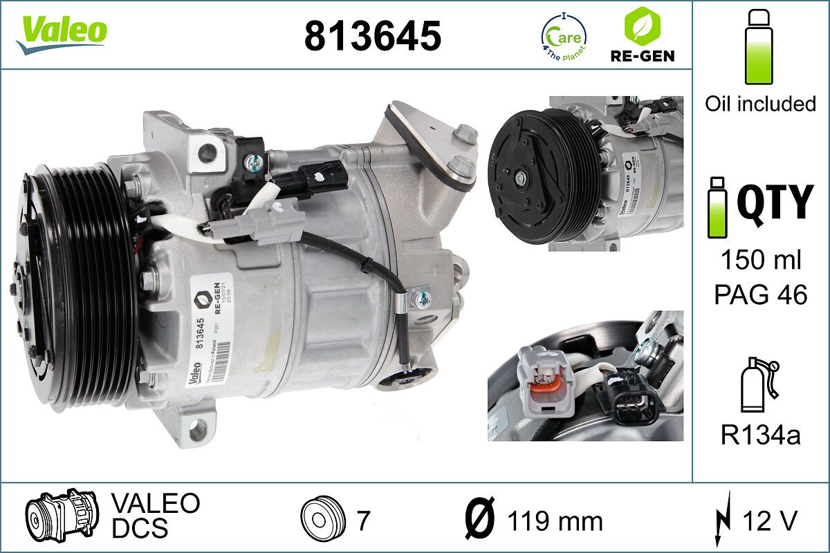 Kompressor, Klimaanlage