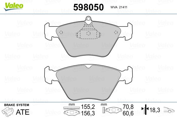 PLAQ FREIN OPEL OMEGA B, VECTRA A  .