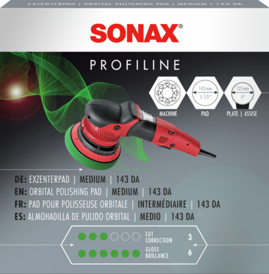 SONAX ExzenterPad medium 143 / 1 St&uuml;ck