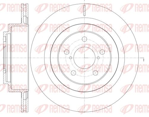 Brake Disc 61001.10